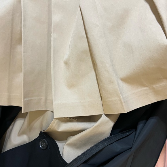 MACKAGE Classy Feminine Beautiful Unique 2 Colors Trench Coat Pleated at Back - Picture 10 of 11